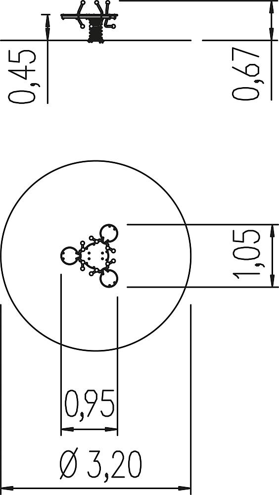 Dreierfederwippe Käferflug Ansicht 6