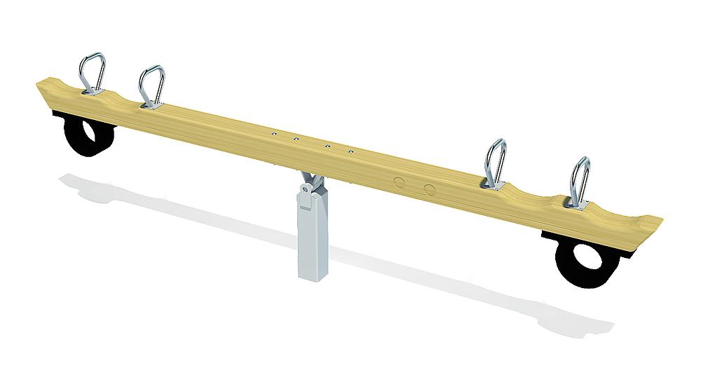 Balkenwippe Viersitzer Ansicht 4