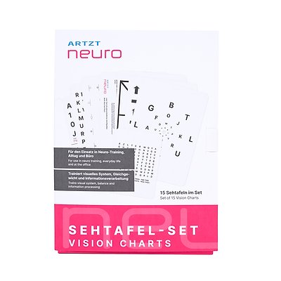 Artzt Neuro Trainingstool-Set „Sehtafeln“ Ansicht 3