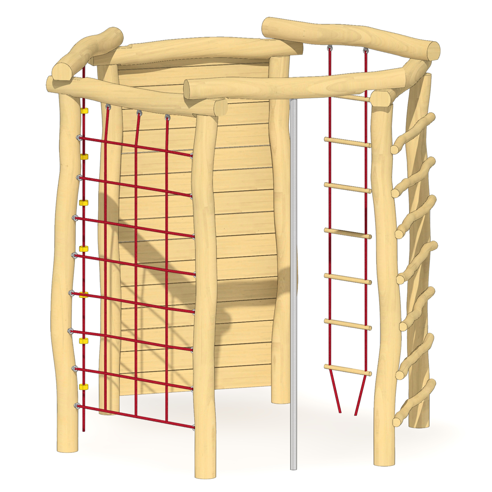 Sechseckanlage H250cm Free-Cl. statt Reckstange