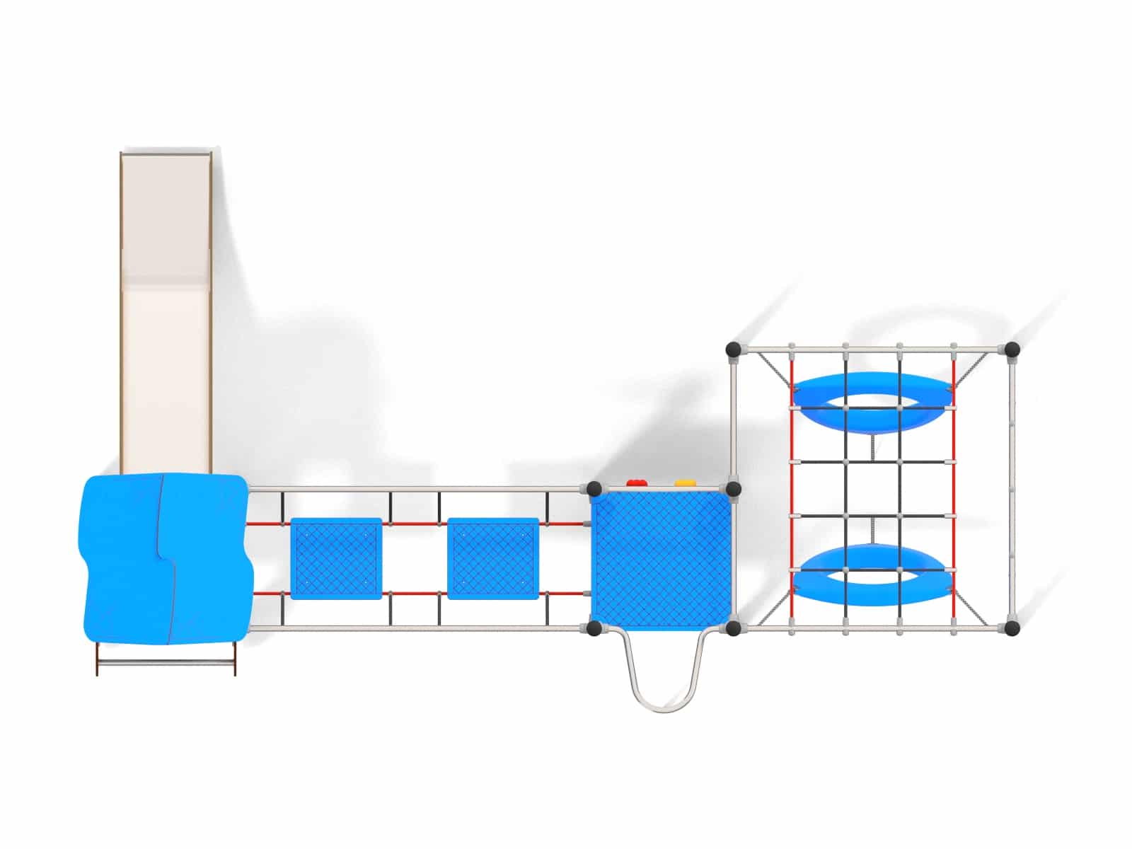 Turmset mit Linarium für den Spielplatz Ansicht 4