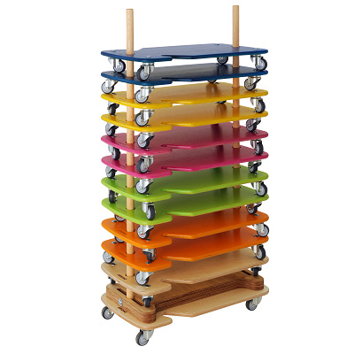 Pedalo Rollbretter-Set „Safety“ Color, Sport-Thieme