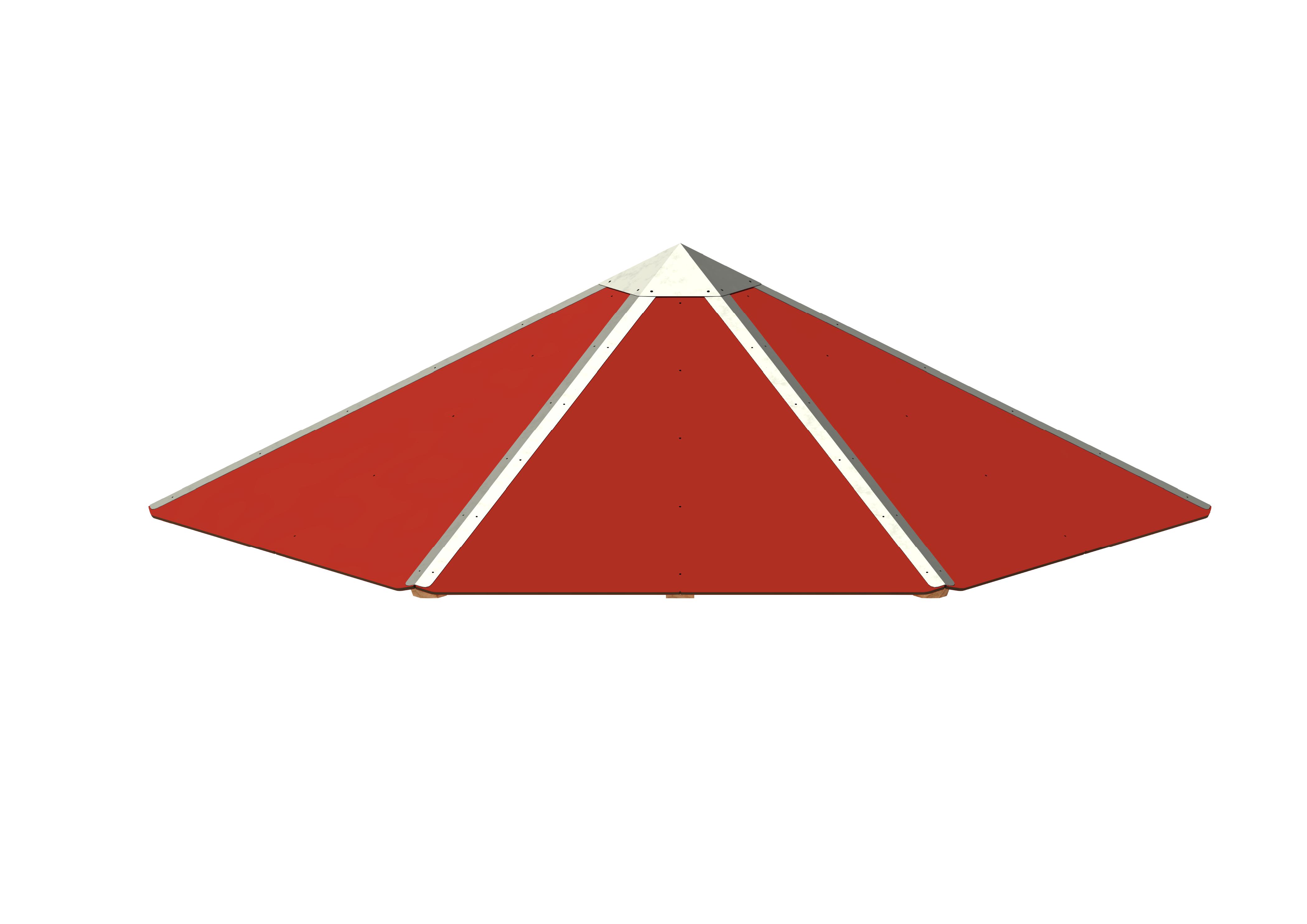 6-Eck-Pyramidendach, 115 Ansicht 2