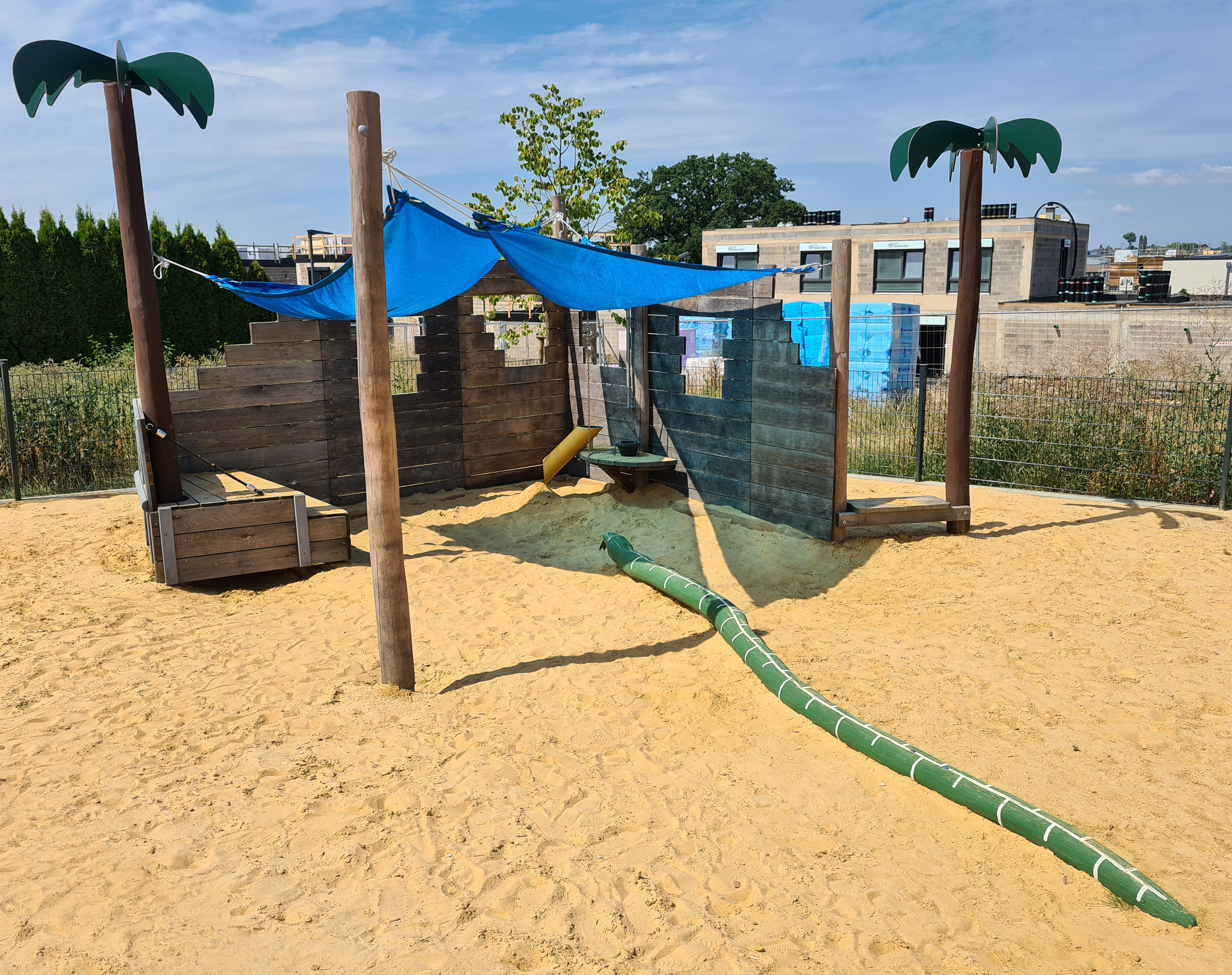 Sandspielkulisse Dschungel