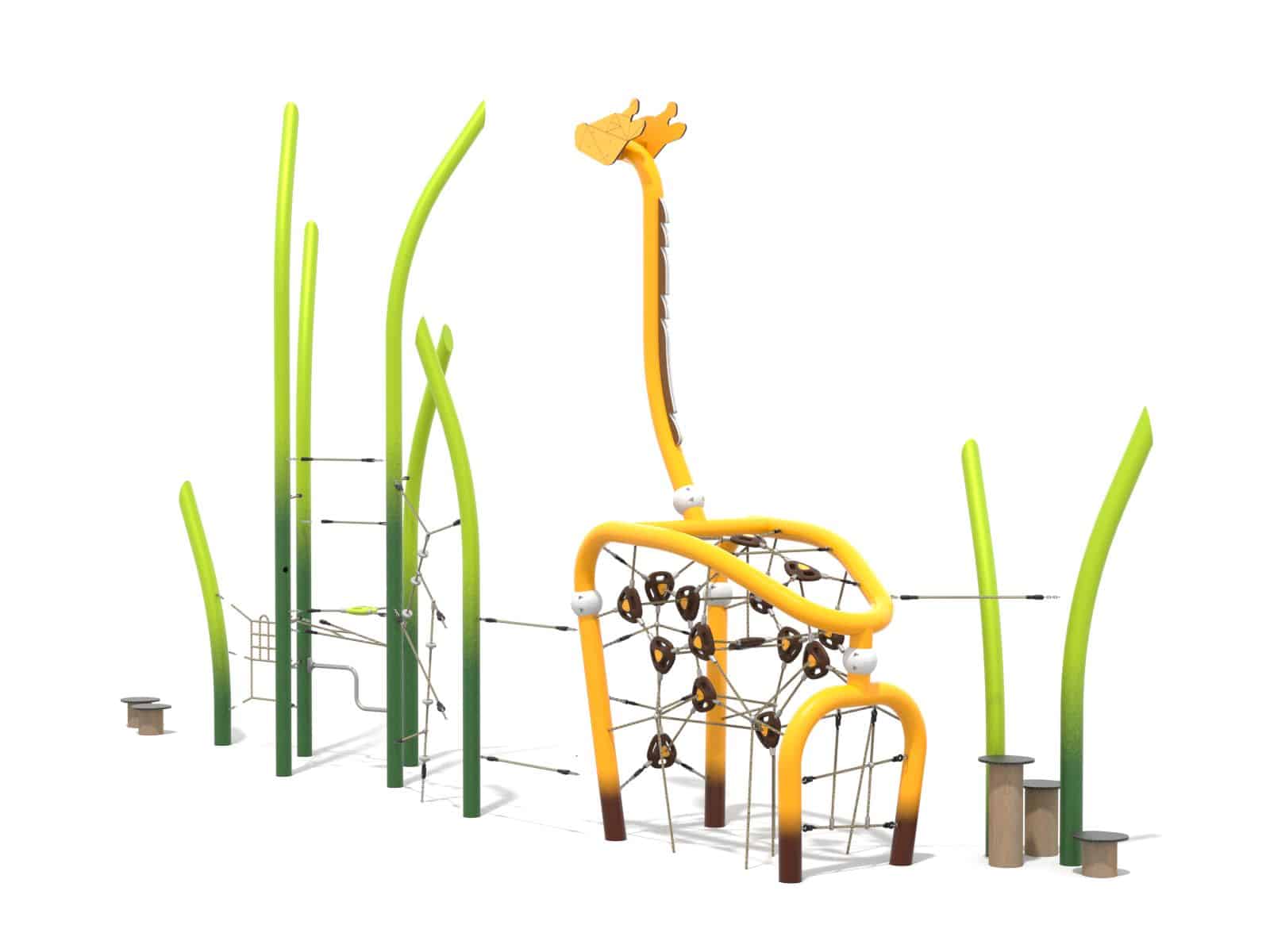 Spielplatz-Giraffe Ansicht 3