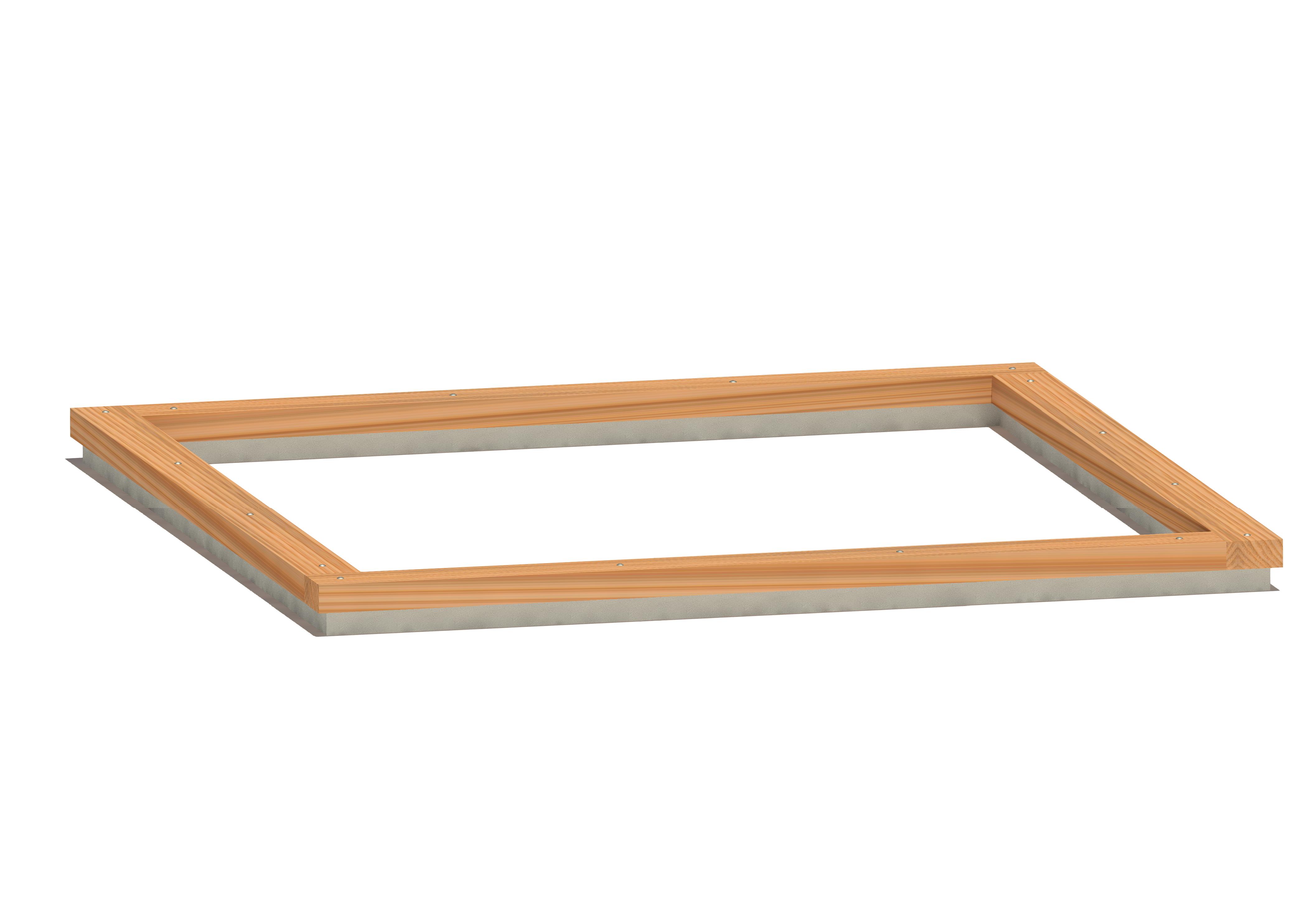 Sandkasten 070, 400 x 400 cm, 1-lagig