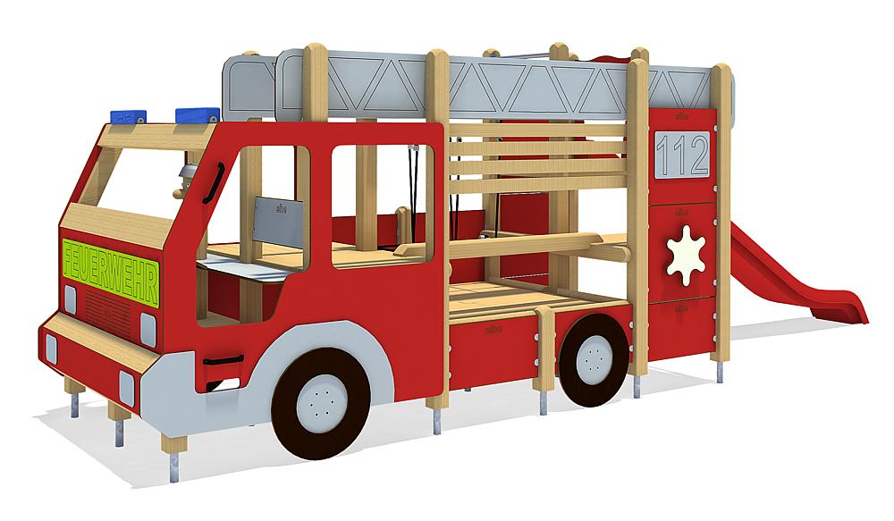 Feuerwehrauto, Solo Ansicht 4
