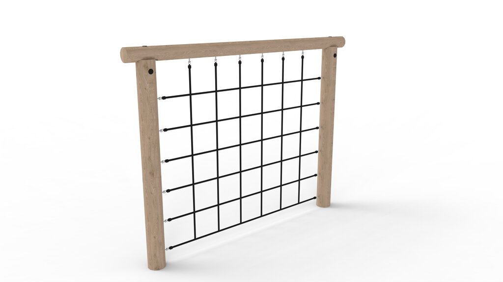 Schaukelgestell mit Kletternetz, Norna