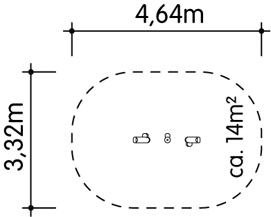 Stelzen Schilf Ansicht 4