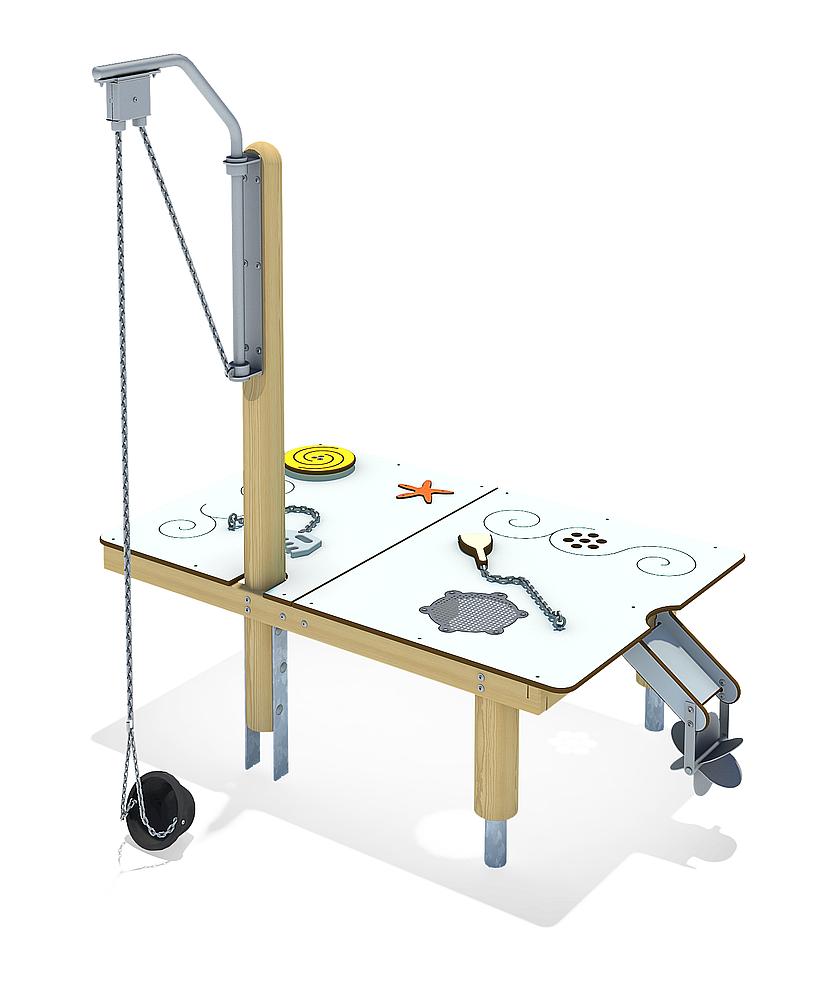 Unterfahrbarer Sandspieltisch Niara