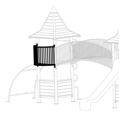 Balkon zu Aluette 4, Fuchs Thun