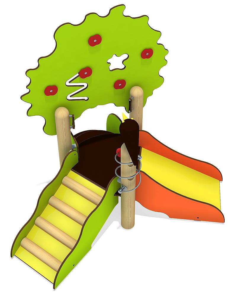 Spielanlage Apfelbaum Ansicht 4