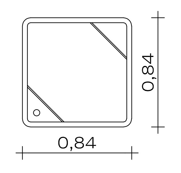 Wassertisch (0,50) Ansicht 3