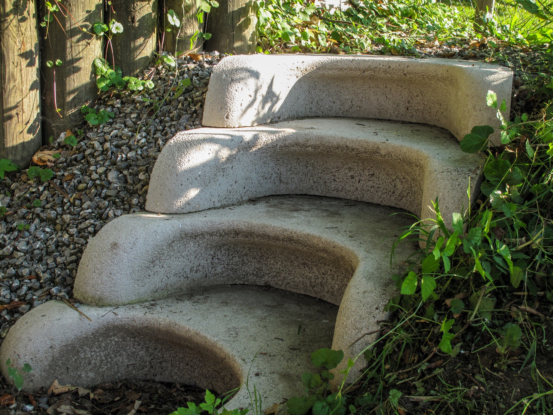 Multi-Stufe aus Beton Ansicht 3