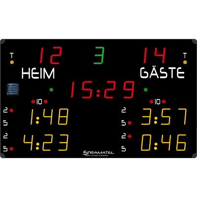Stramatel Anzeigetafel „452 GE 9000“, Sport-Thieme