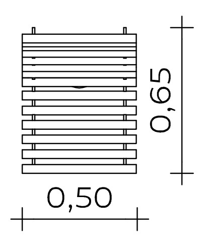 Sessel (drehbar) Ansicht 3