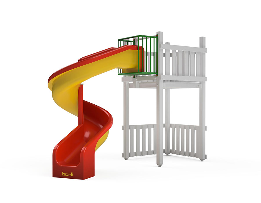 Spiralrutschbahn, Bürli