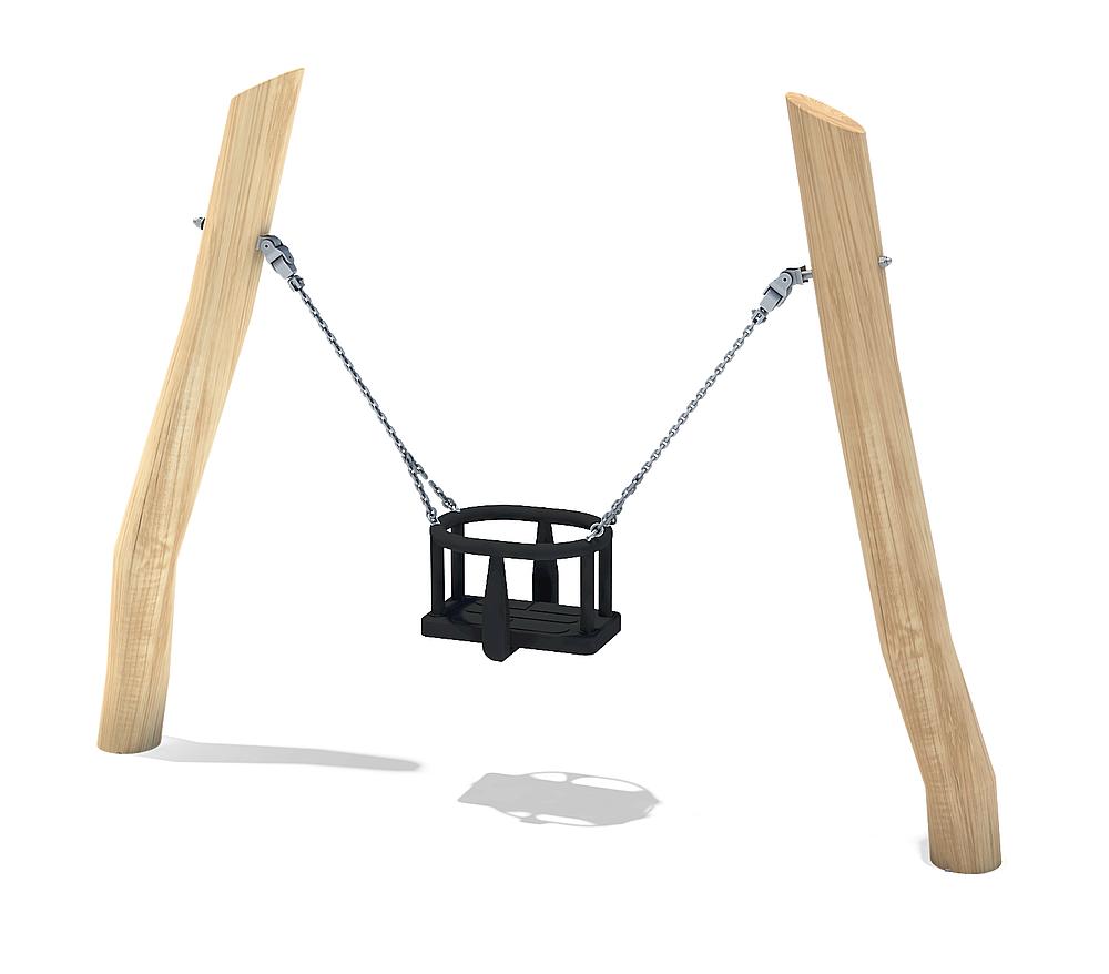 Schaukel Mila mit Kleinkindschaukelsitz
