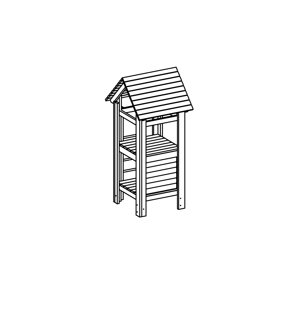 Plattformhütte, Richter Spielgeräte