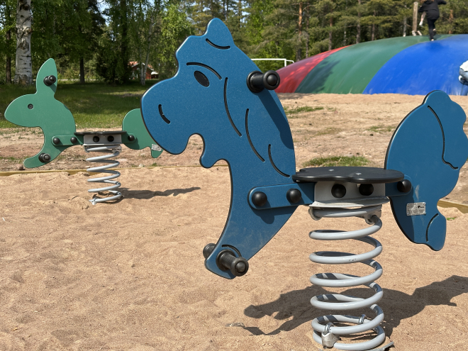 Pony II Federwippe Ansicht 3
