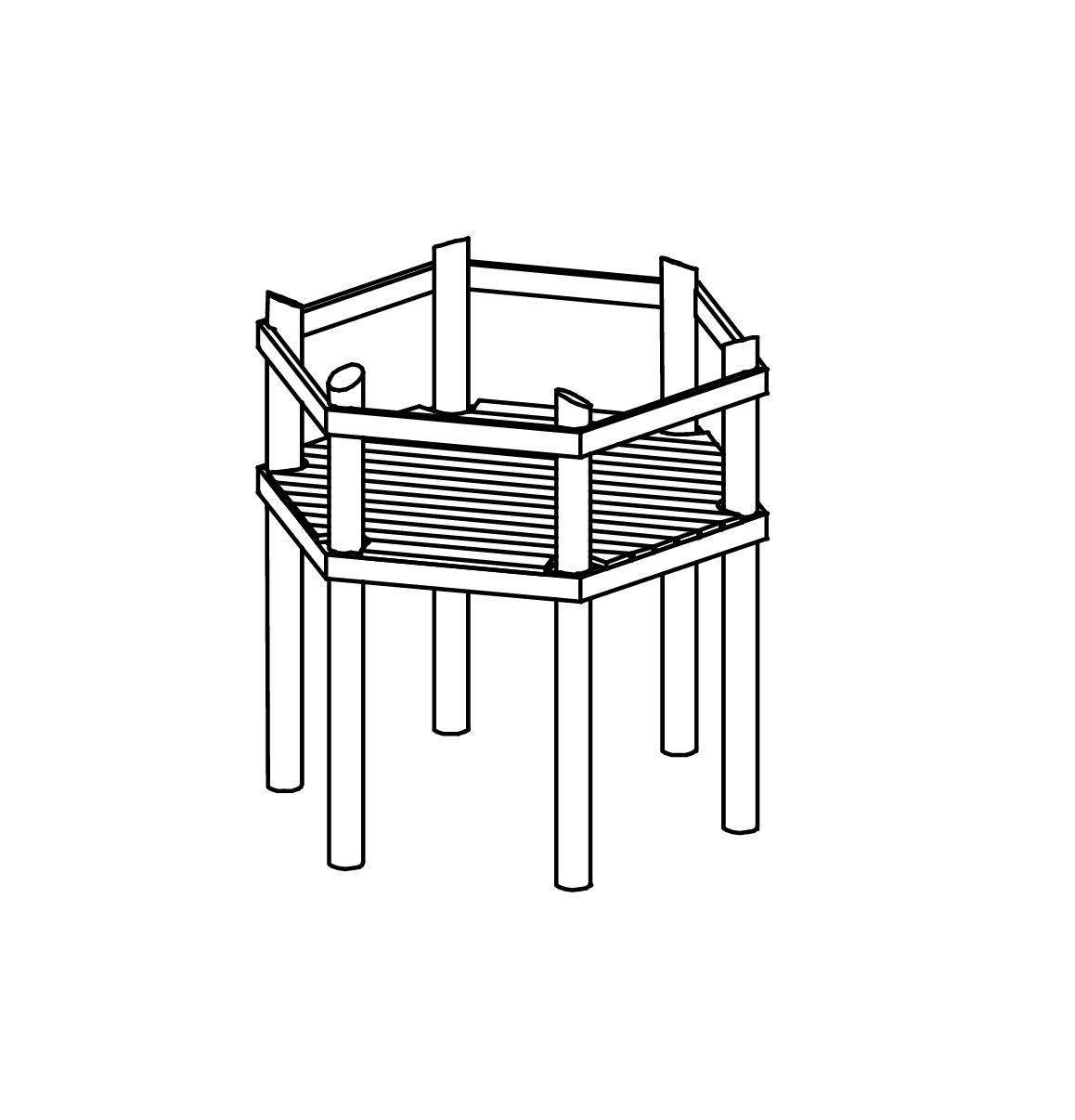 Sechseckplattform, Richter Spielgeräte