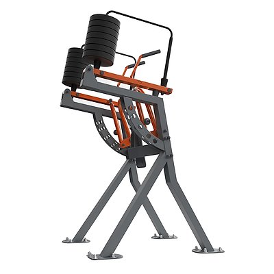 Cultgym Outdoor-Fitnessgerät „Bauchmuskel Maschine“ Ansicht 2