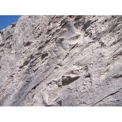 Maillith Boulderwand mit Felsstruktur, frei stehend Ansicht 2