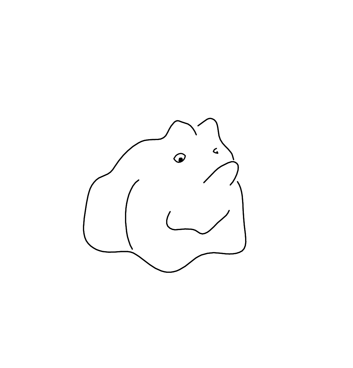 Streichelstein Frosch, Richter Spielgeräte