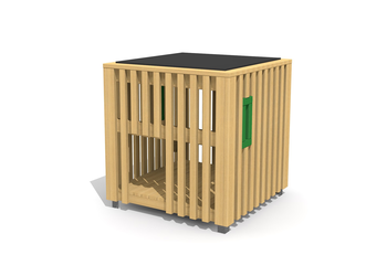 bimbox Spielpodest M25 - lasiert