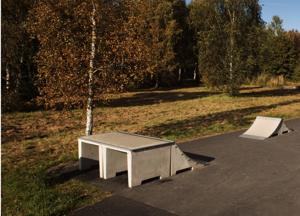 Double Quarter-Pipe Ansicht 4