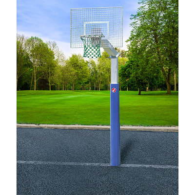 Sport-Thieme Basketballanlage „Fair Play Silent 2.0“ mit Herkulesseil-Netz, Sport-Thieme