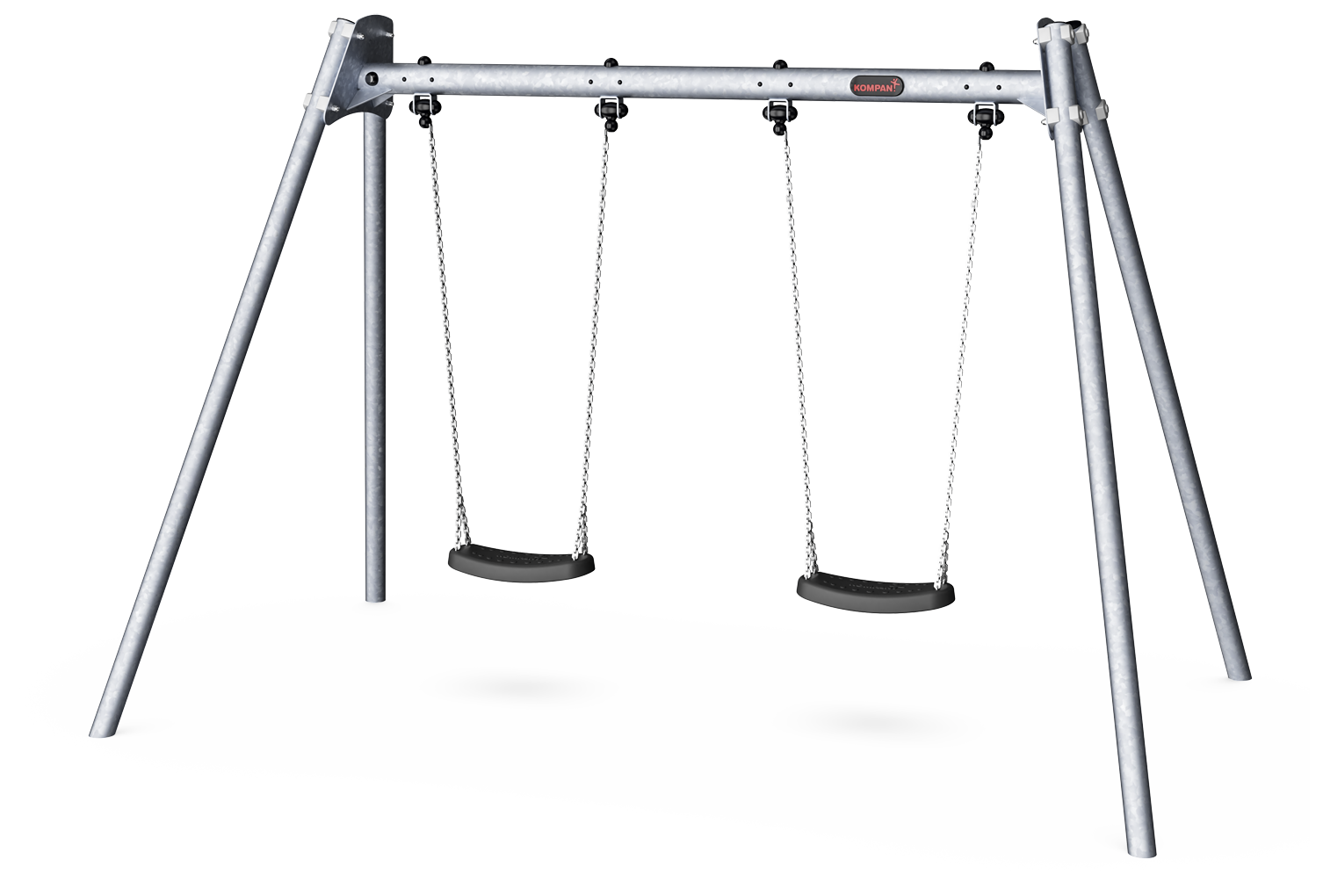KOMPAN Doppelschaukel H:2,0m Ansicht 4