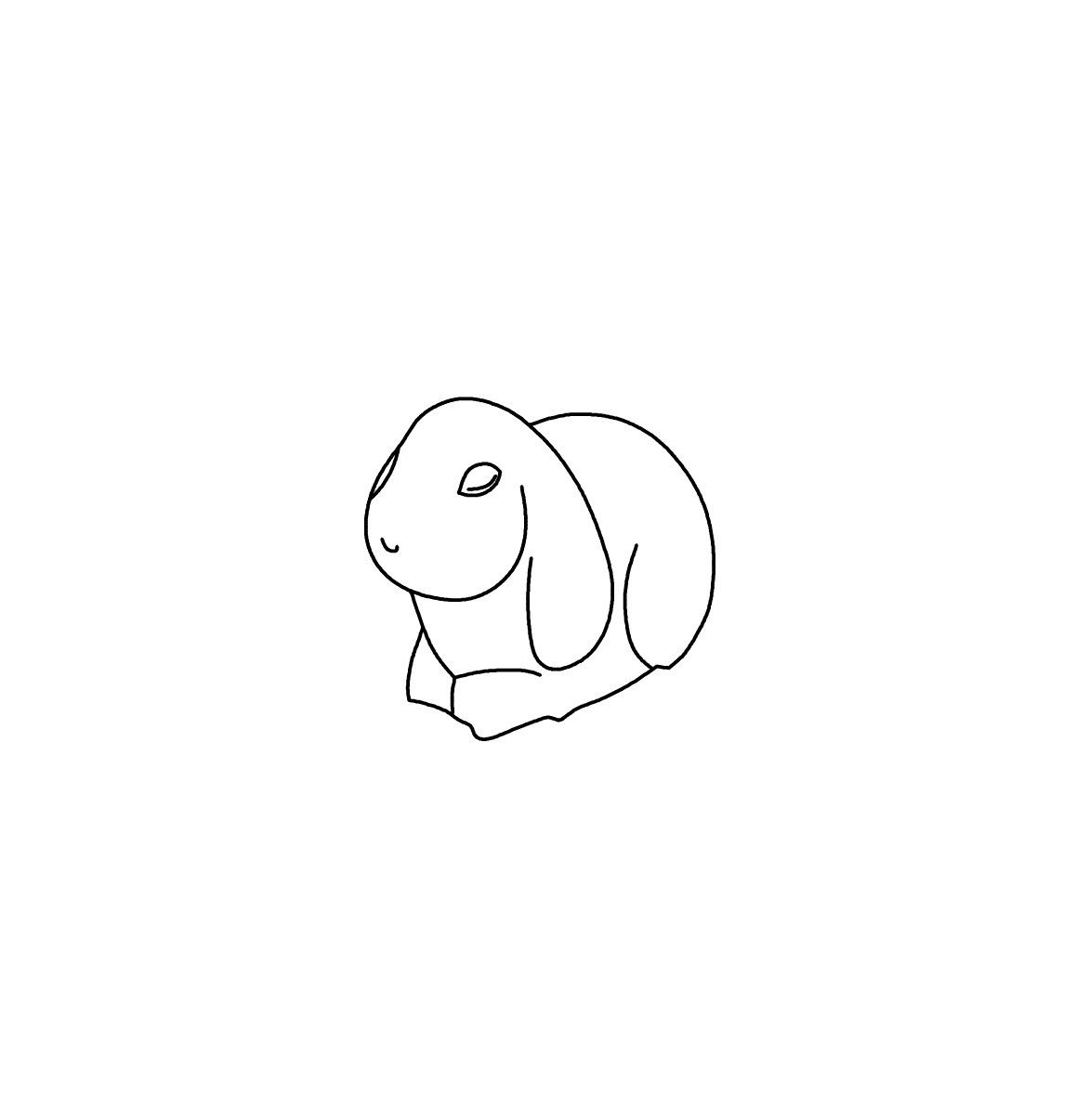 Streichelstein Hase, Richter Spielgeräte