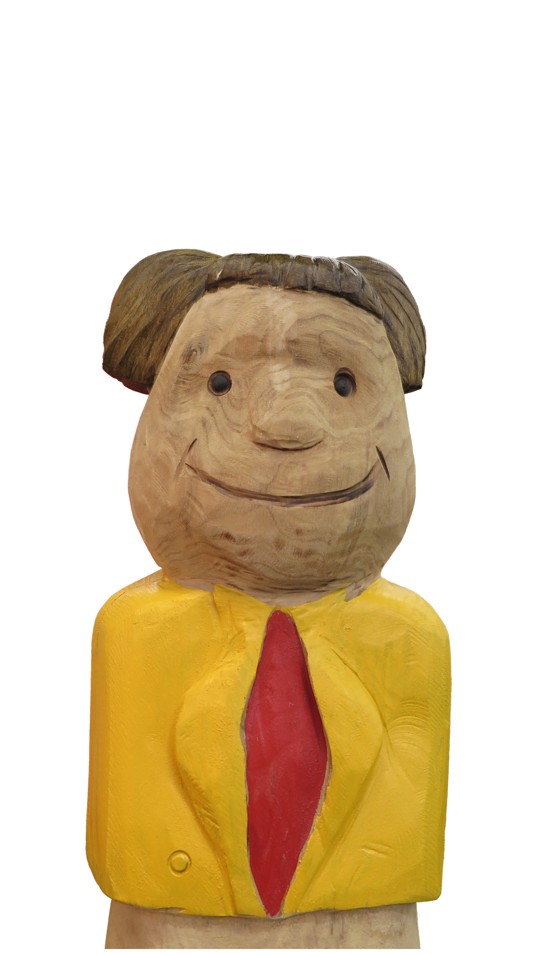 Pfostenkopf/Schnitzfigur Max -