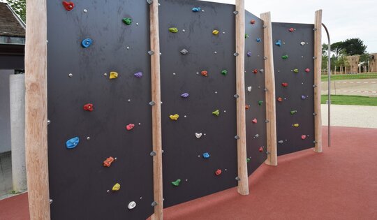 Kletterwand 1 - Holz