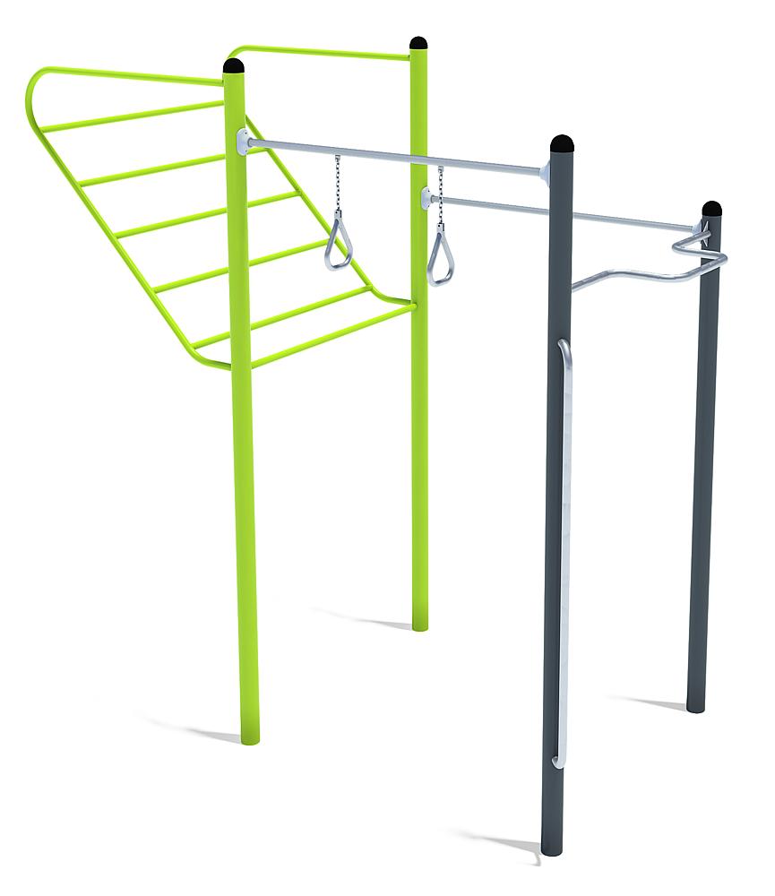 Calisthenics-Anlage Mini 02 Ansicht 4