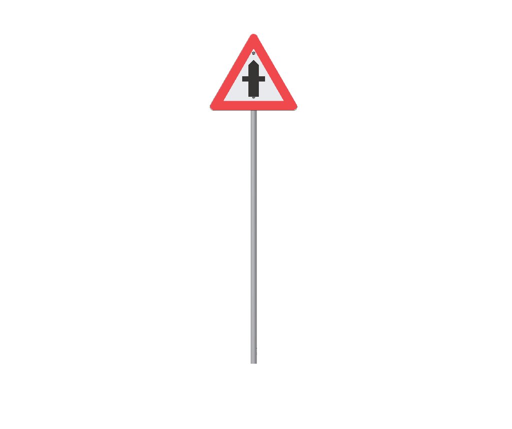 Kreuzung - Verkehrsschild, Norna