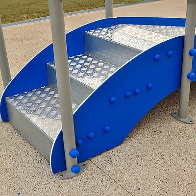 Agapito Outdoor-Fitnessgerät „Gehweg Kombi“ Ansicht 2