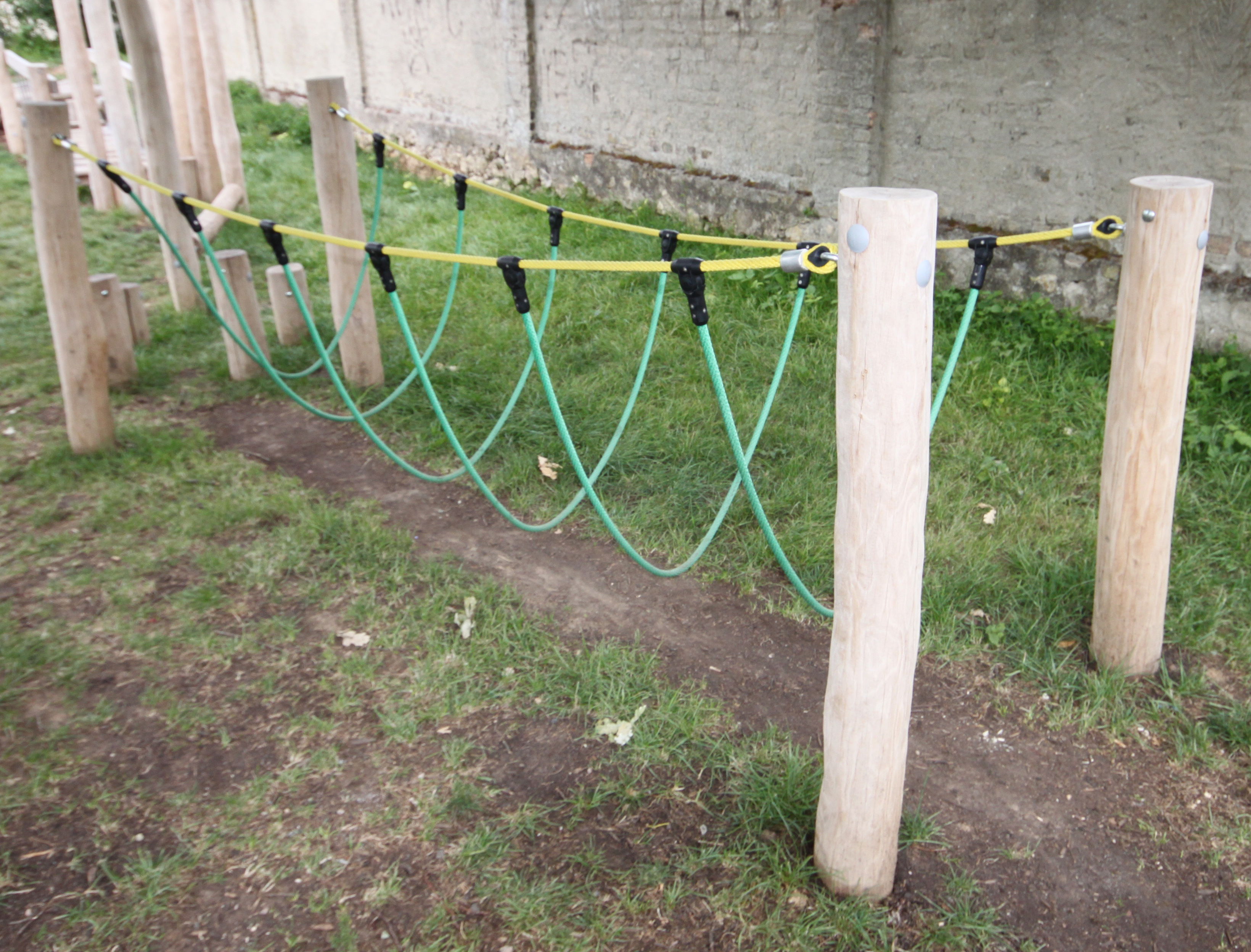 Schlaufenseilbrücke 3m Ansicht 2