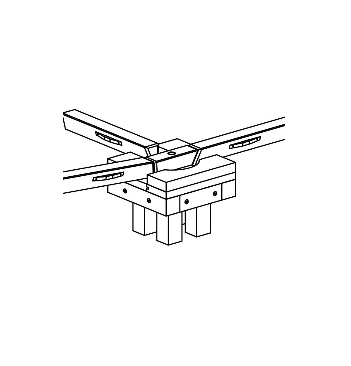 3-fach Weiche, Richter Spielgeräte
