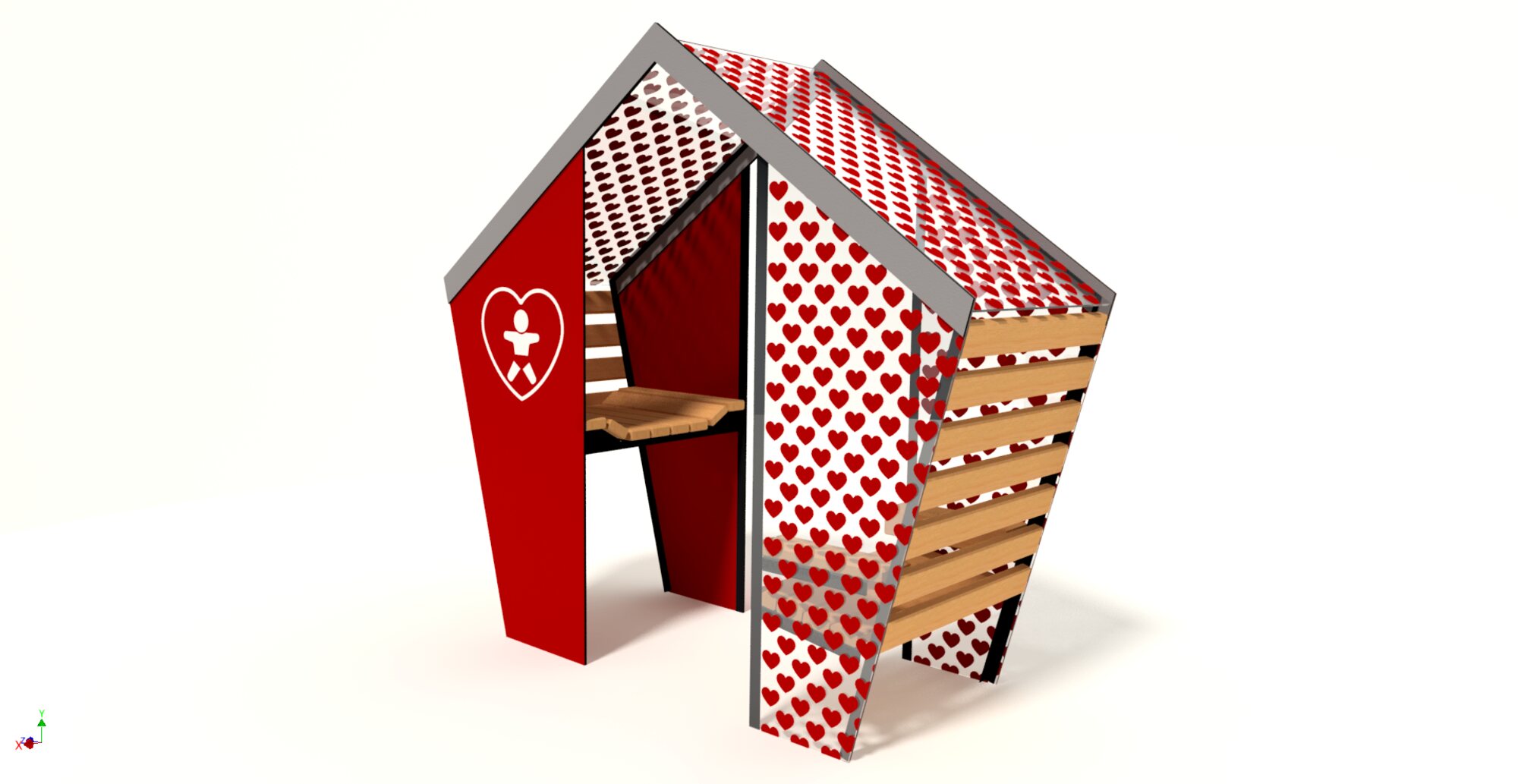 Baby Nest – Heart Ansicht 2