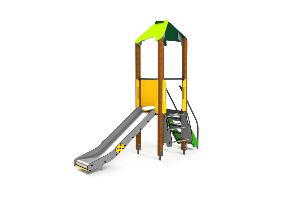 10008 Kleiner Kletterturm mit Treppe und Sprossenaufstieg, Astrus