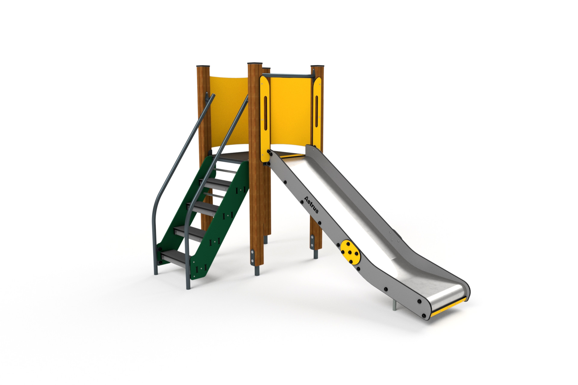 10002 Kleiner Kletterturm mit Treppe Ansicht 2