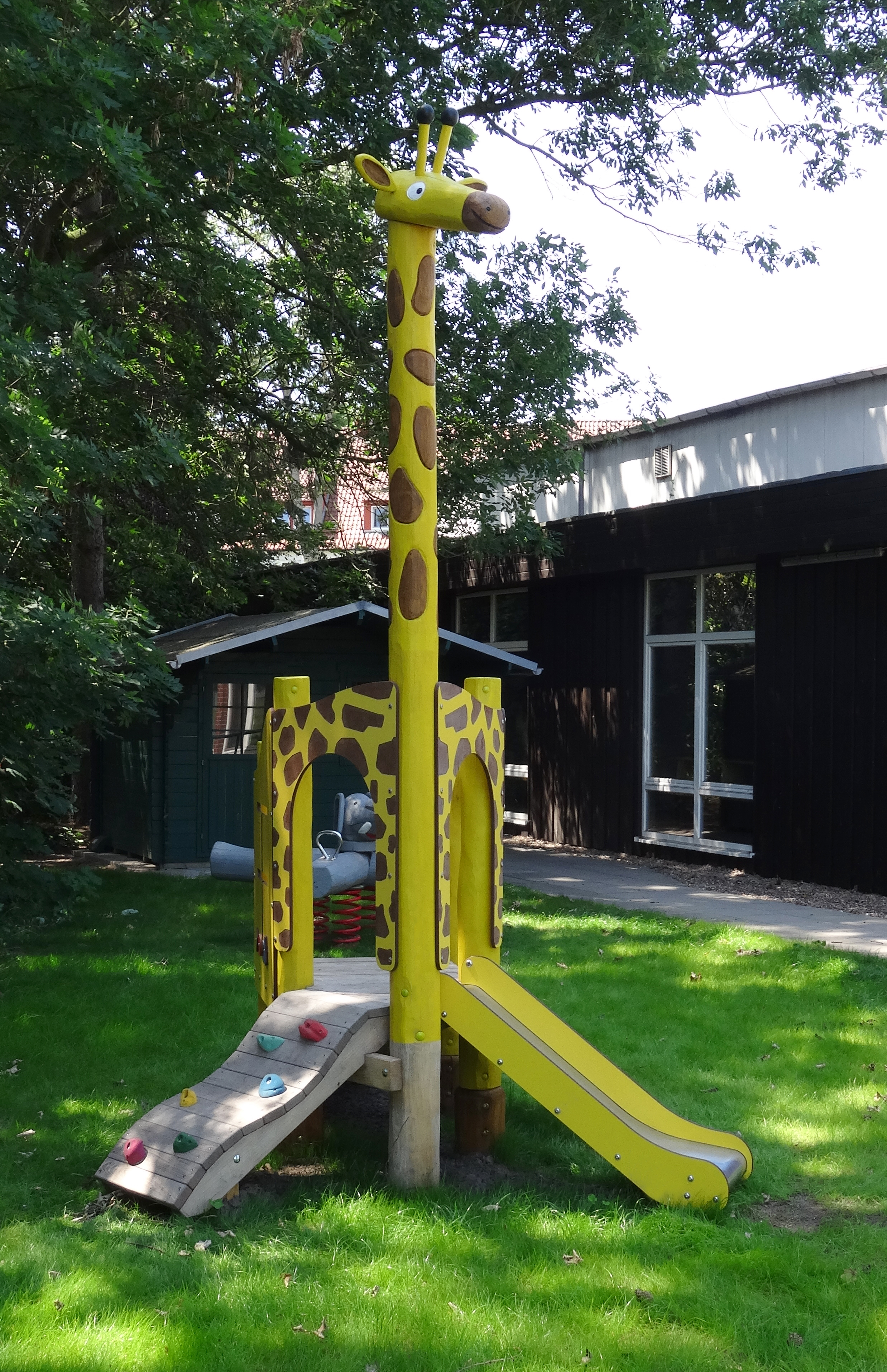 Minispielanlage Kleine Giraffe Ansicht 4