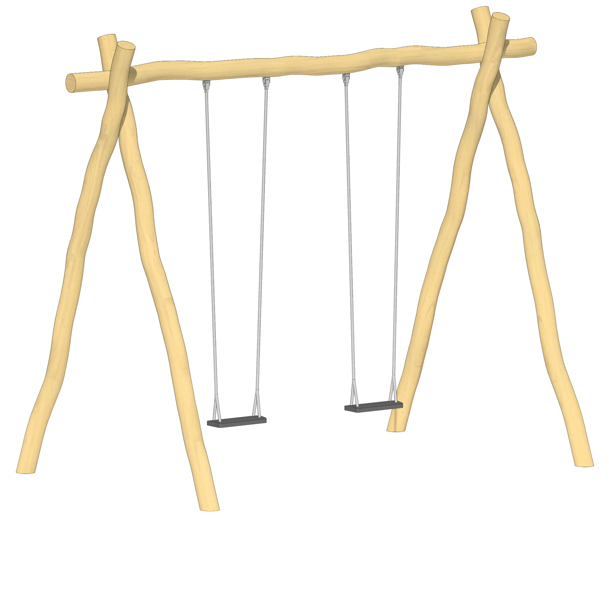 Hochschaukel 2-fach LH300cm