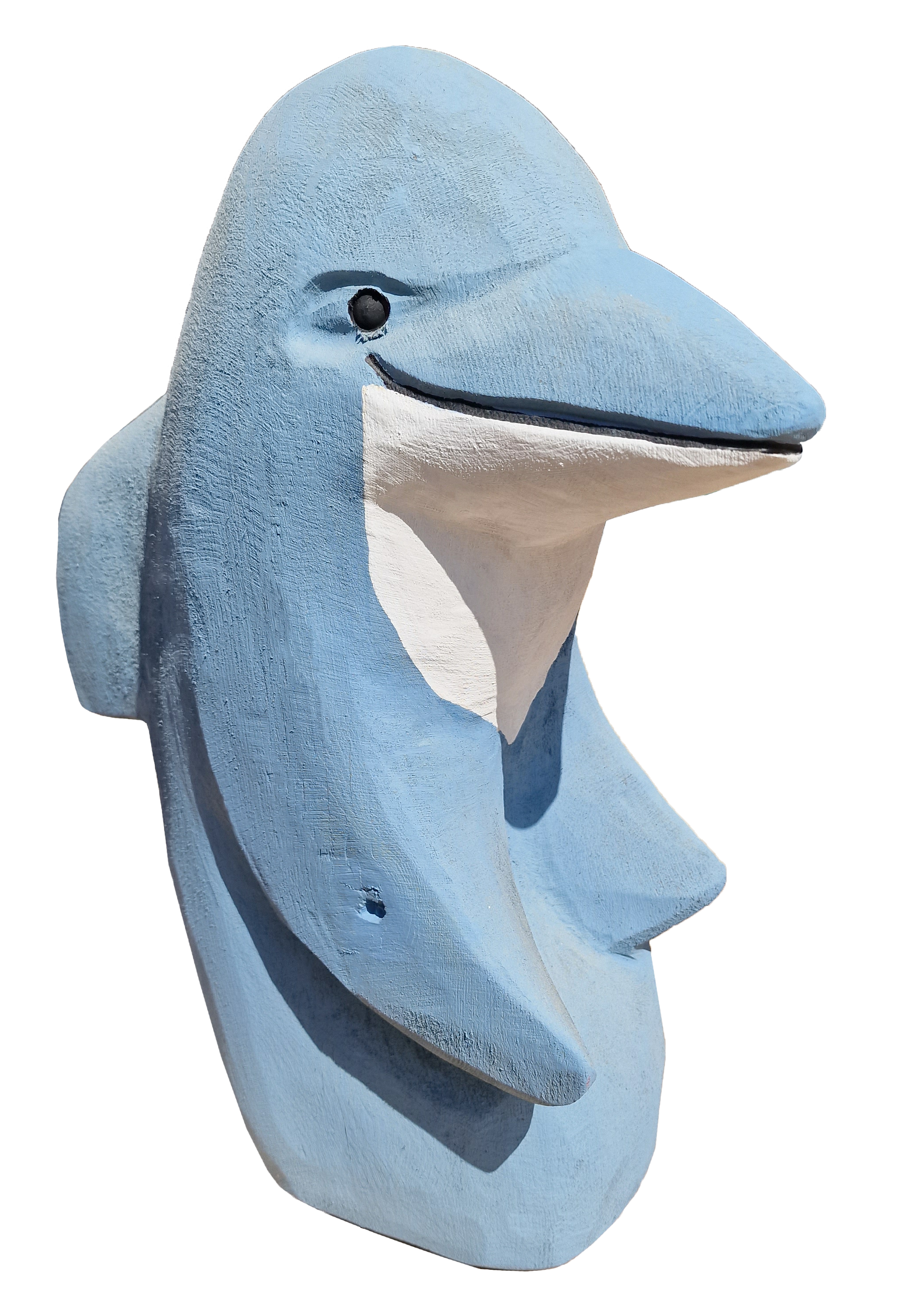 Pfostenkopf/Schnitzfigur Delphin 1 -