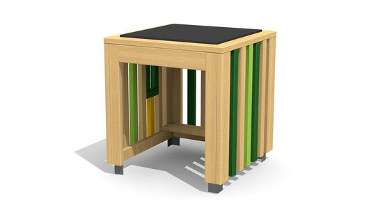 bimbox Mini Spielwürfel HO - lasiert