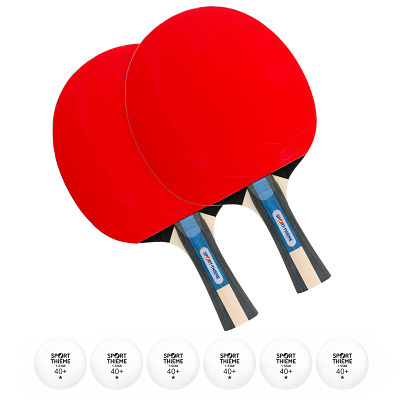 Sport-Thieme Tischtennisschläger-Set „Champion“, Sport-Thieme