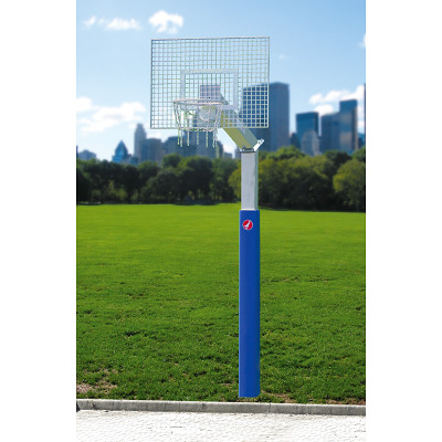 Sport-Thieme Basketballanlage „Fair Play Silent 2.0“ mit Kettennetz