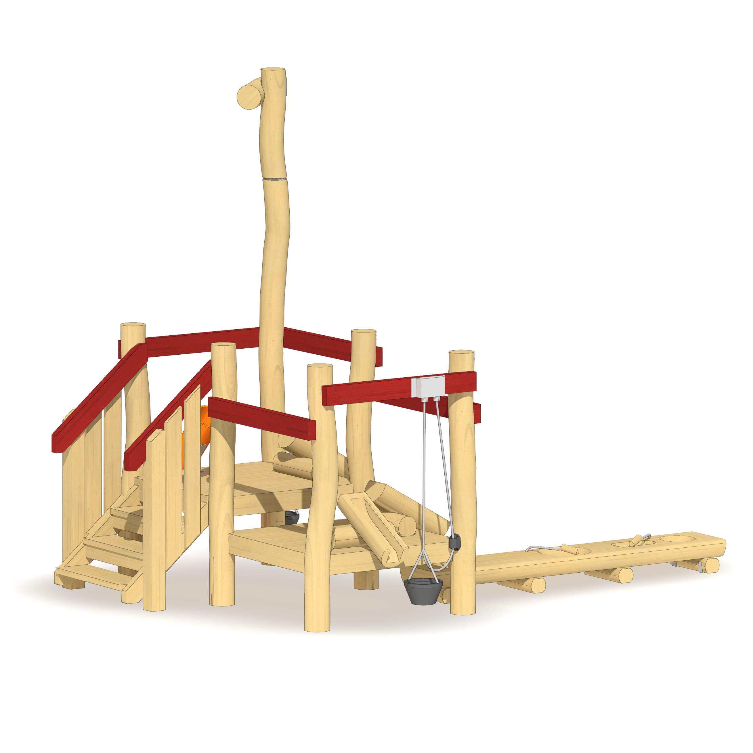 Sandbaustelle mit Naturküche Ansicht 4